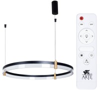 Подвесной светильник Mercury A2184SP-1BK Arte Lamp
