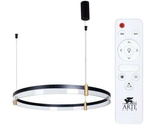 Подвесной светильник Mercury A2184SP-1BK Arte Lamp