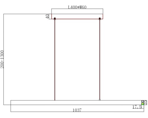 Подвесной светильник Lao A2190SP-1BK Arte Lamp