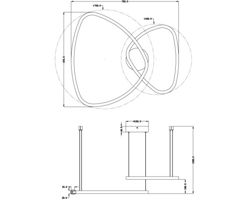 Подвесной светильник Madison A2194SP-2BK Arte Lamp