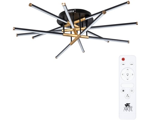 Потолочная люстра Fernando A2199PL-6BK Arte Lamp