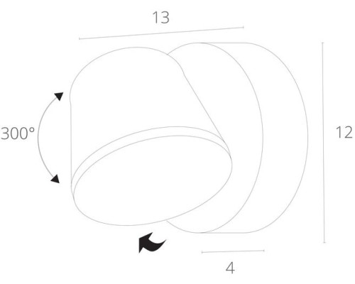 Настенный светильник уличный Chico A2212AL-1WH Arte Lamp