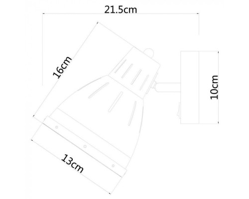 Спот Marted A2215AP-1BL Arte Lamp