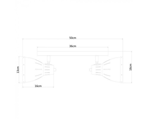 Спот Marted A2215AP-2BL Arte Lamp
