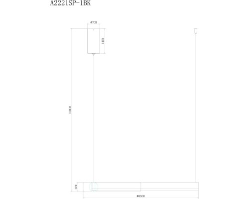 Подвесной светильник Veritate A2221SP-1BR Arte Lamp