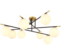 Потолочная люстра Alcor A2224PL-8BK Arte Lamp