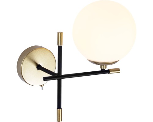 Бра Arkab A2225AP-1BK Arte Lamp