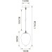 Подвесной светильник Freddie A2232SP-1PB Arte Lamp