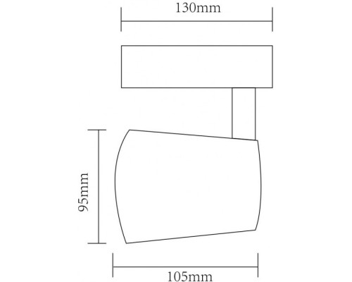Трековый светильник Atillo A2324PL-1BK Arte Lamp
