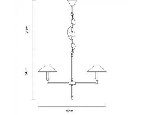Подвесная люстра Giordano A2398LM-6BA Arte Lamp