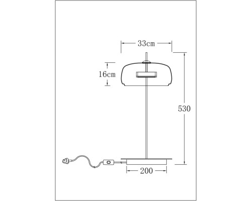 Интерьерная настольная лампа Padova A2404LT-1SM Arte Lamp