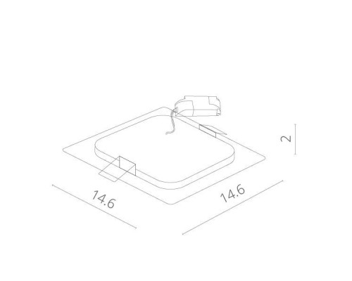 Точечный светильник Fine A2409PL-1WH Arte Lamp