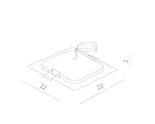 Точечный светильник Fine A2418PL-1WH Arte Lamp