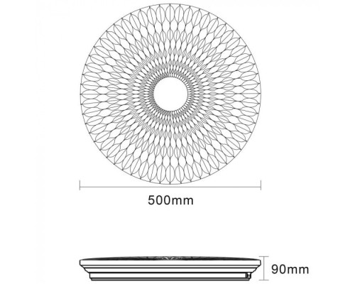 Потолочный светильник Piastra A2460PL-1WH Arte Lamp