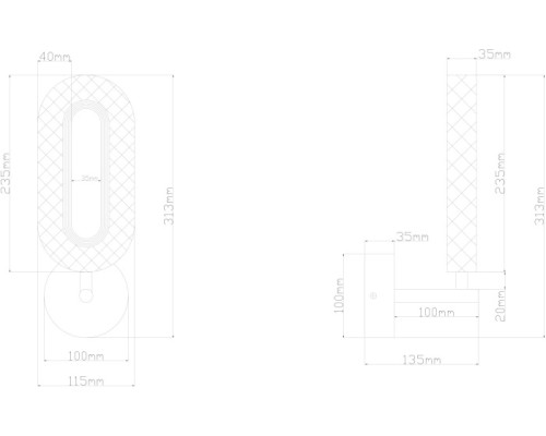 Бра Ovale A2489AP-1GO Arte Lamp