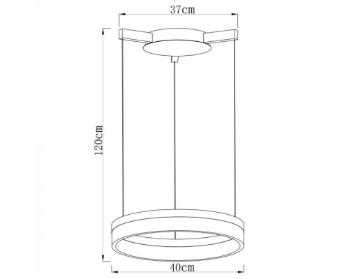 Подвесной светильник Sorento A2502SP-1WH Arte Lamp