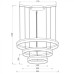 Подвесной светильник Sorento A2504SP-3WH Arte Lamp