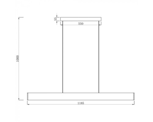 Подвесной светильник Largo A2505SP-2BK Arte Lamp