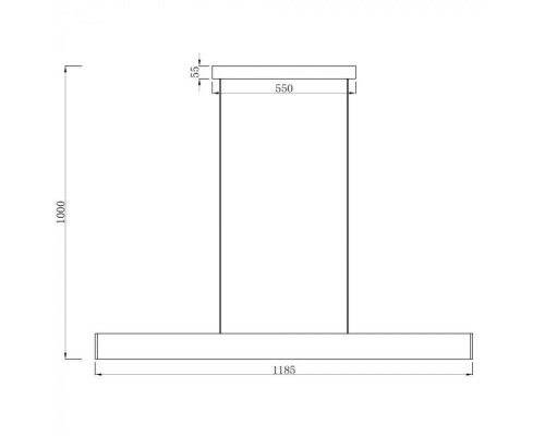 Подвесной светильник Largo A2505SP-2WH Arte Lamp