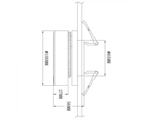 Точечный светильник Vela A2507PL-1WH Arte Lamp