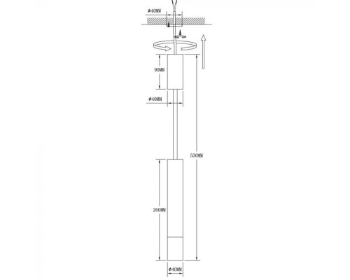 Спот Andromeda A2509PL-1WH Arte Lamp