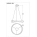 Подвесная люстра Swing A2522SP-2WH Arte Lamp