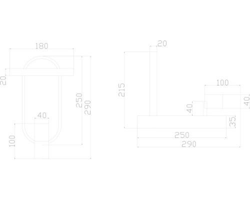 Бра Toliman A2613AP-2BK Arte Lamp