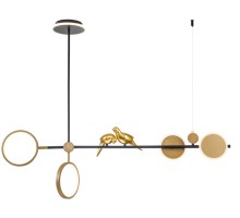 Потолочная люстра Toliman A2613SP-4BK Arte Lamp