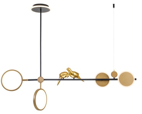 Потолочная люстра Toliman A2613SP-4BK Arte Lamp