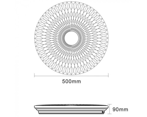 Потолочный светильник Piastra A2660PL-1WH Arte Lamp