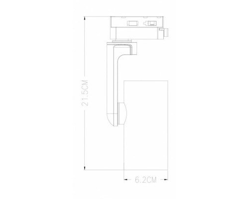 Трековый светильник Bucho A2668PL-1SS Arte Lamp