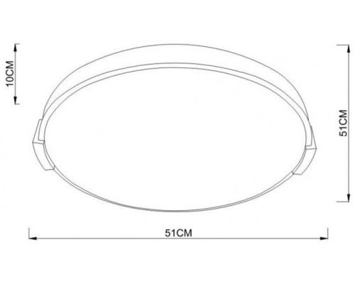 Потолочный светильник Jersey A2684PL-72WH Arte Lamp