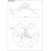 Потолочная люстра Penny A2701PL-6CC Arte Lamp