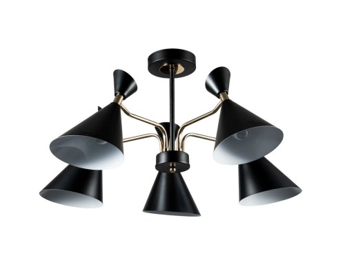 Потолочная люстра Wellington A2711PL-5BK Arte Lamp