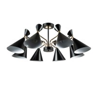 Потолочная люстра Wellington A2711PL-8BK Arte Lamp