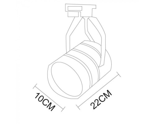 Трековый светильник Cinto A2712PL-1BK Arte Lamp