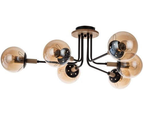 Потолочная люстра Oxford A2716PL-6BK Arte Lamp