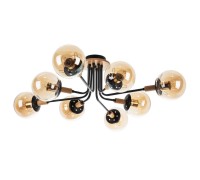 Потолочная люстра Oxford A2716PL-8BK Arte Lamp