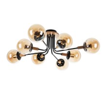 Потолочная люстра Oxford A2716PL-8BK Arte Lamp