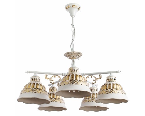 Подвесная люстра Chiesa A2814LM-5WG Arte Lamp