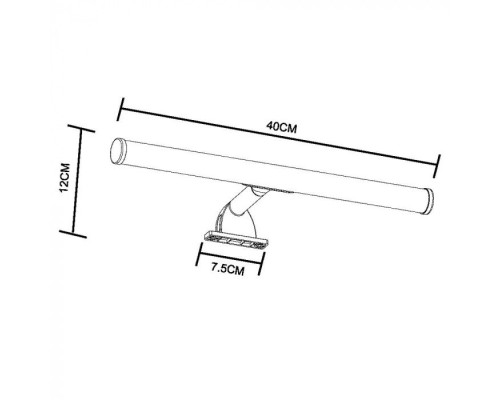 Светильник настенный Orizzone A2835AP-1CC Arte Lamp