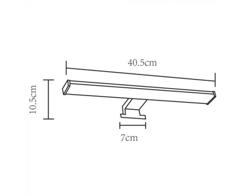Светильник настенный Stecca A2837AP-1CC Arte Lamp