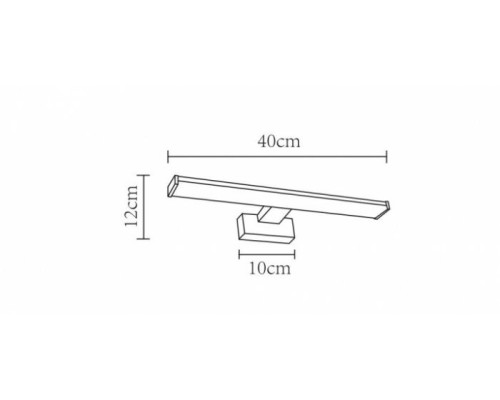 Светильник настенный Stecca A2838AP-1CC Arte Lamp