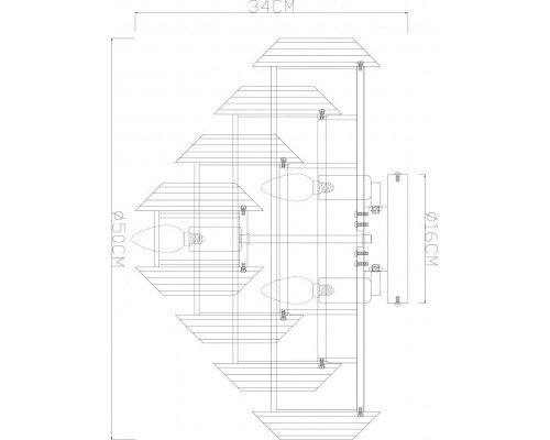 Потолочная люстра Jastin A2848PL-5GO Arte Lamp