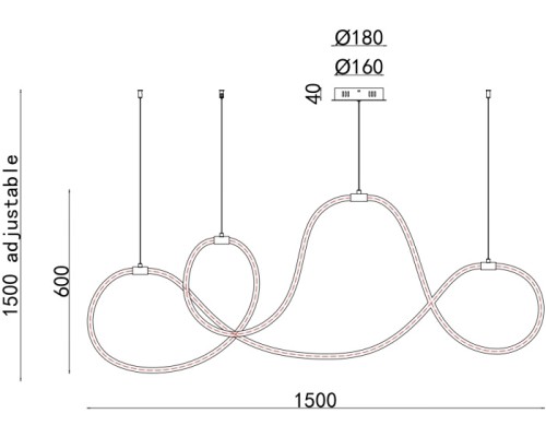 Подвесной светильник Klimt A2850SP-80PB Arte Lamp