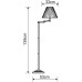 Торшер California A2872PN-1AB Arte Lamp