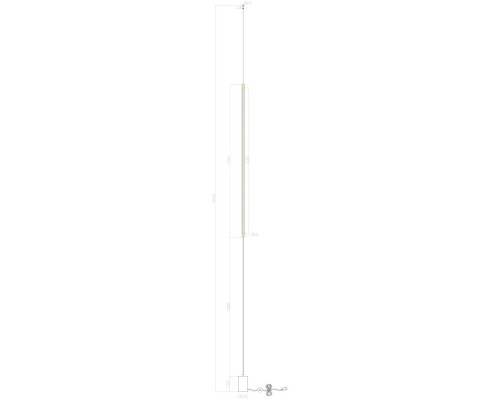 Торшер Maclean A2918PN-1BK Arte Lamp