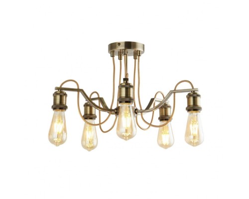 Потолочная люстра Inedito A2985PL-5AB Arte Lamp