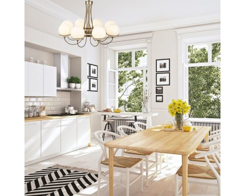 Подвесная люстра Bergamo A2990LM-8AB Arte Lamp