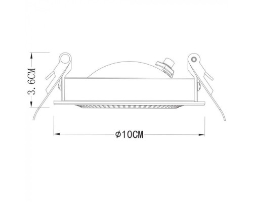 Точечный светильник Studio A3007PL-1WH Arte Lamp